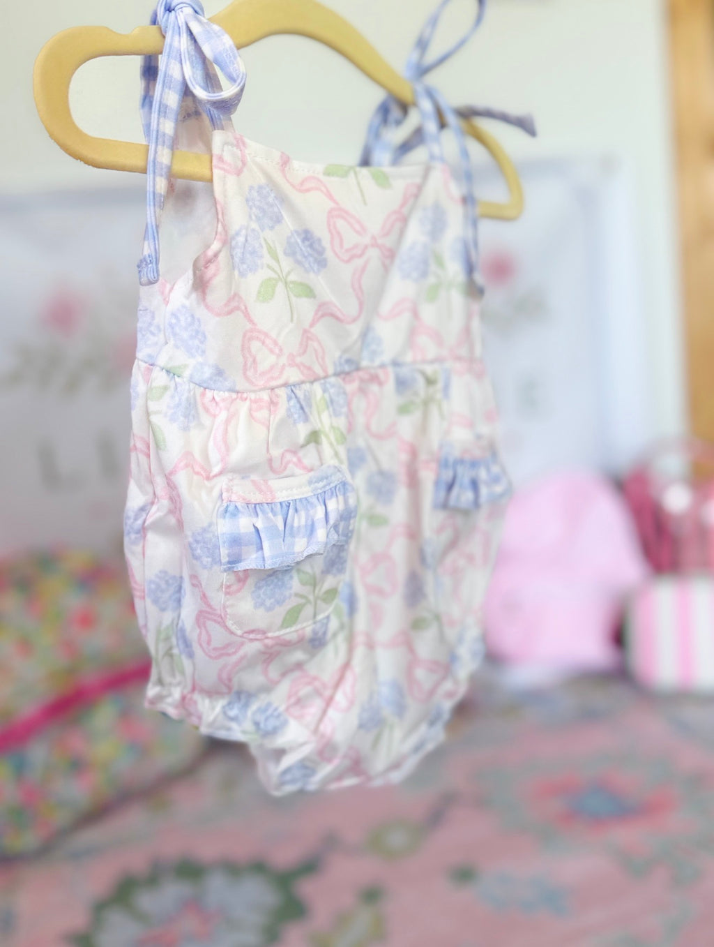 Hydrangea Bubble Romper