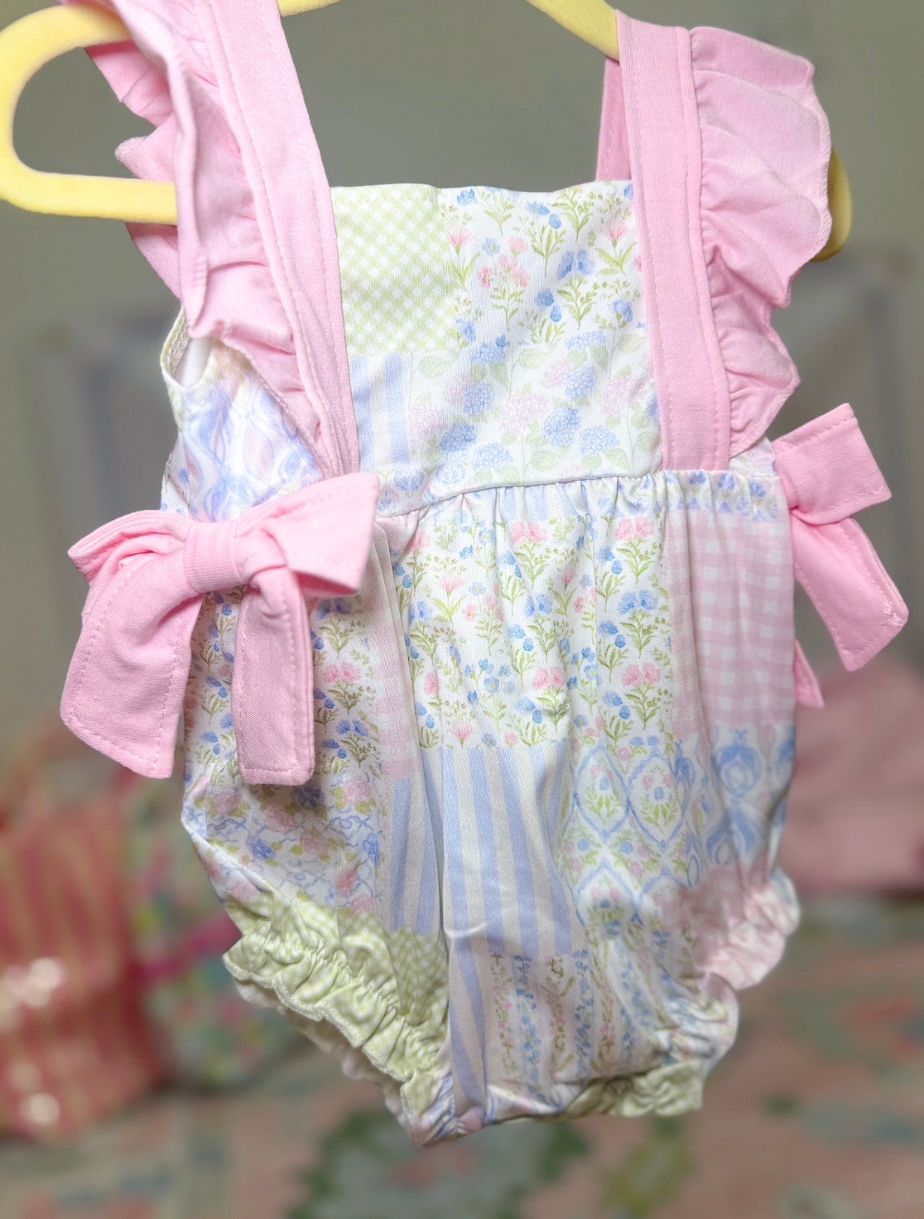 Floral Bow Romper