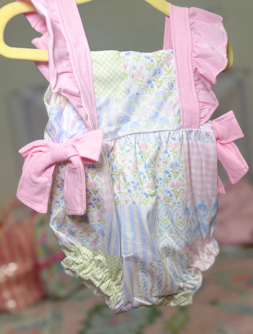 Floral Bow Romper
