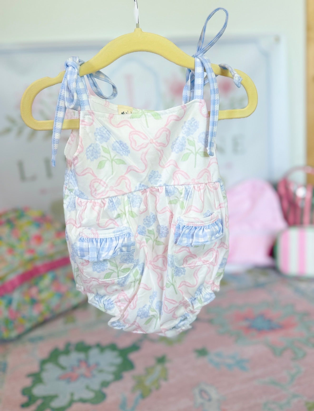 Hydrangea Bubble Romper