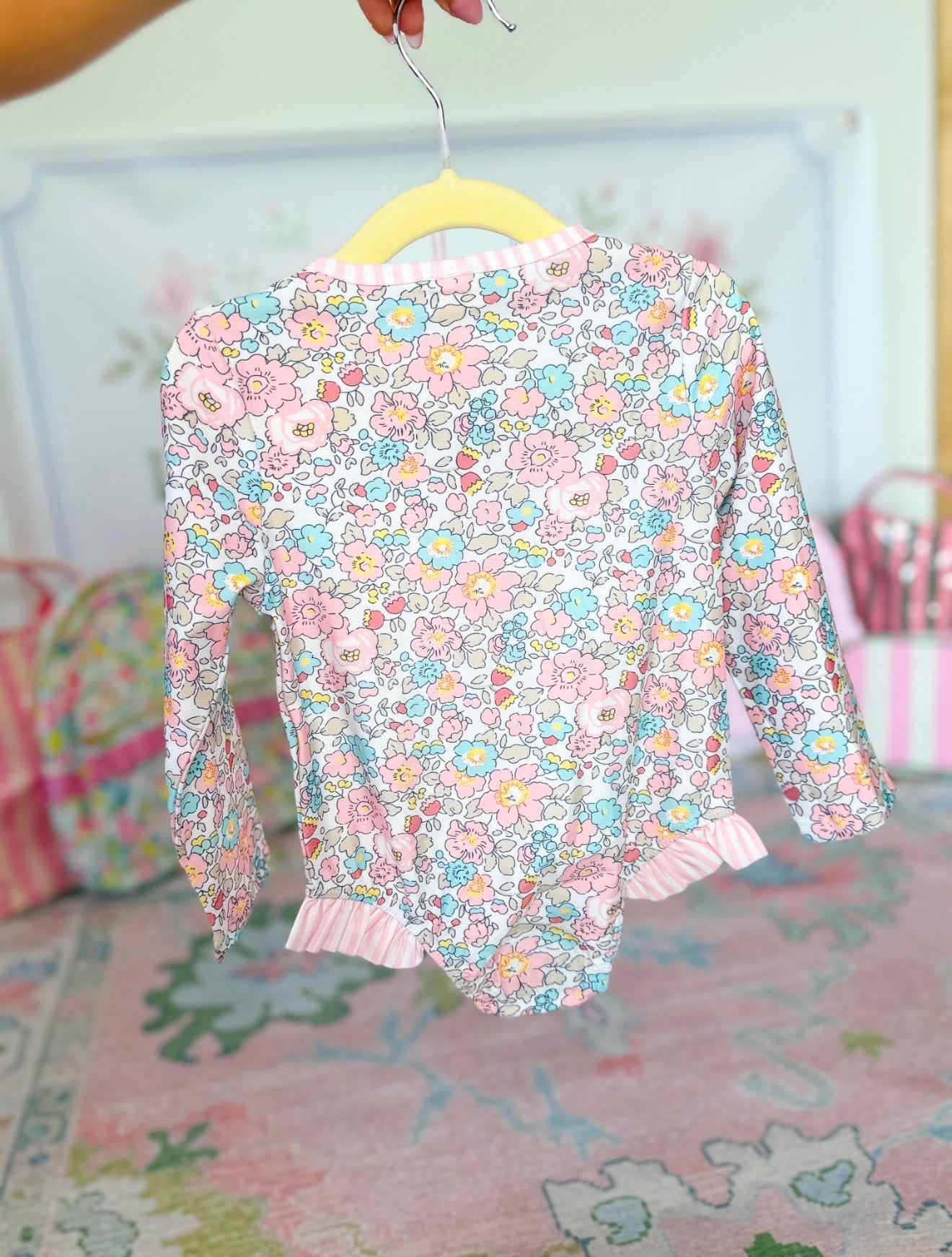 Floral Ruffle Swimmie Set