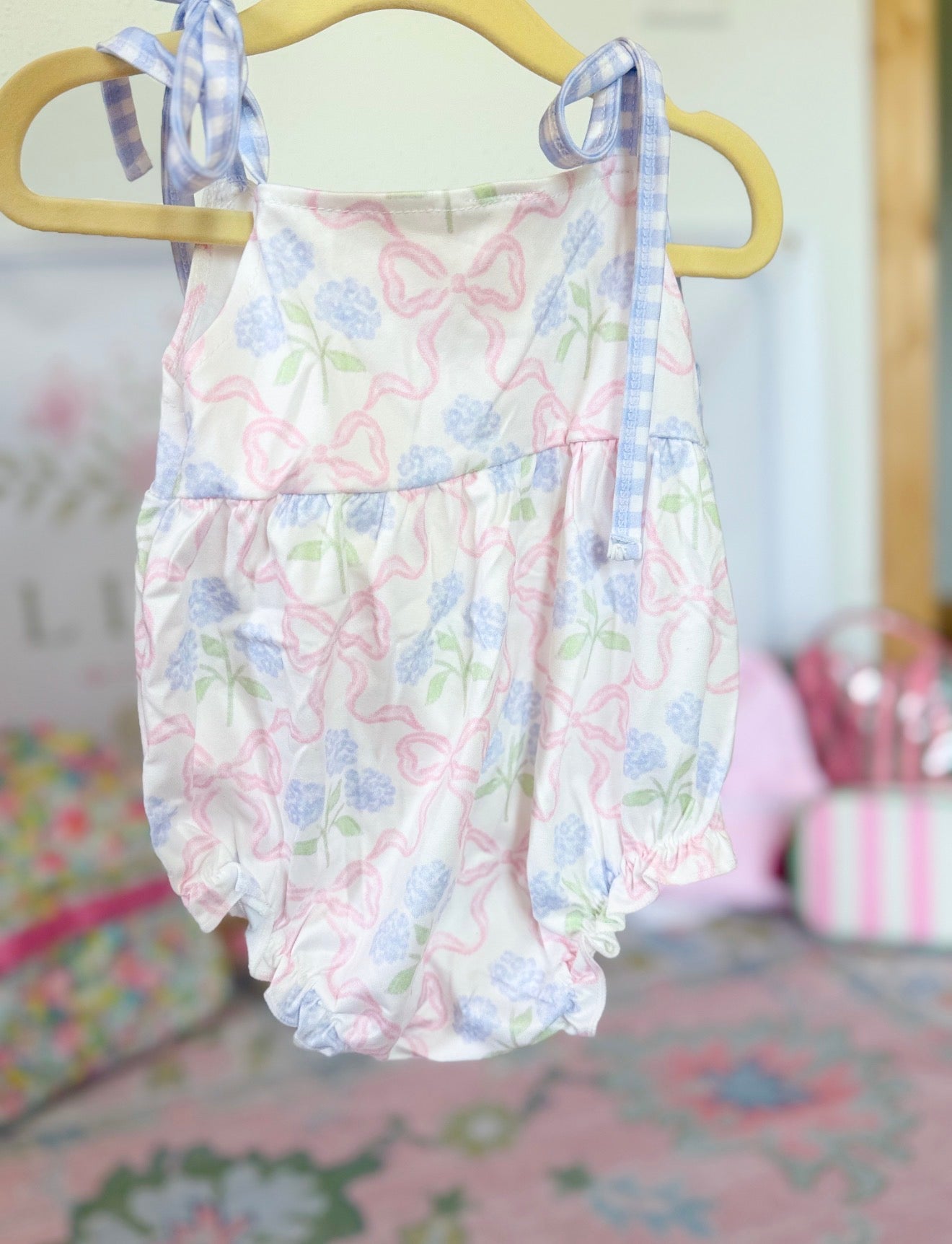 Hydrangea Bubble Romper