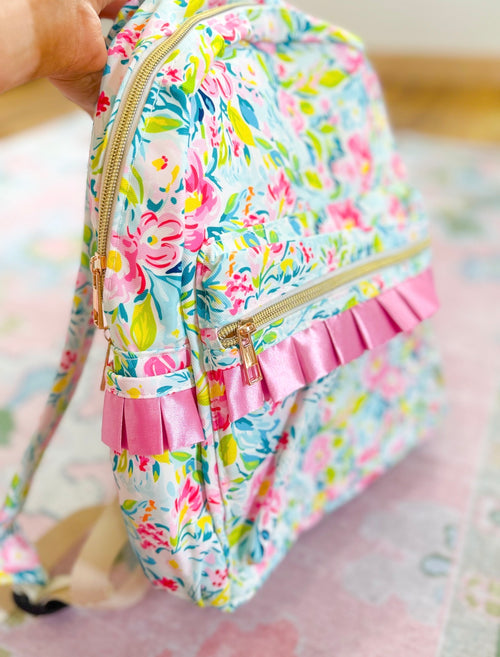 Floral Backpack