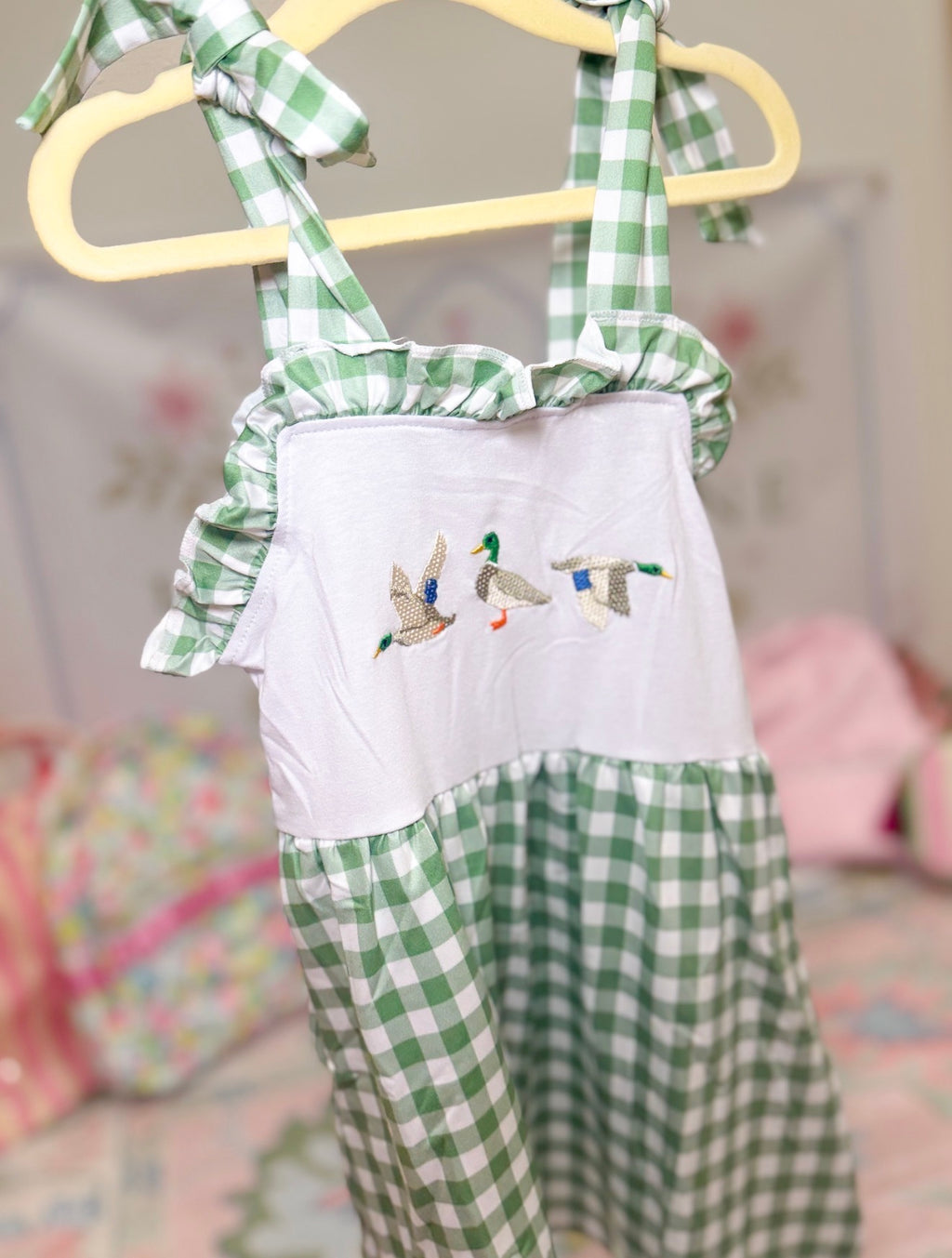 Mallard Gingham Dress