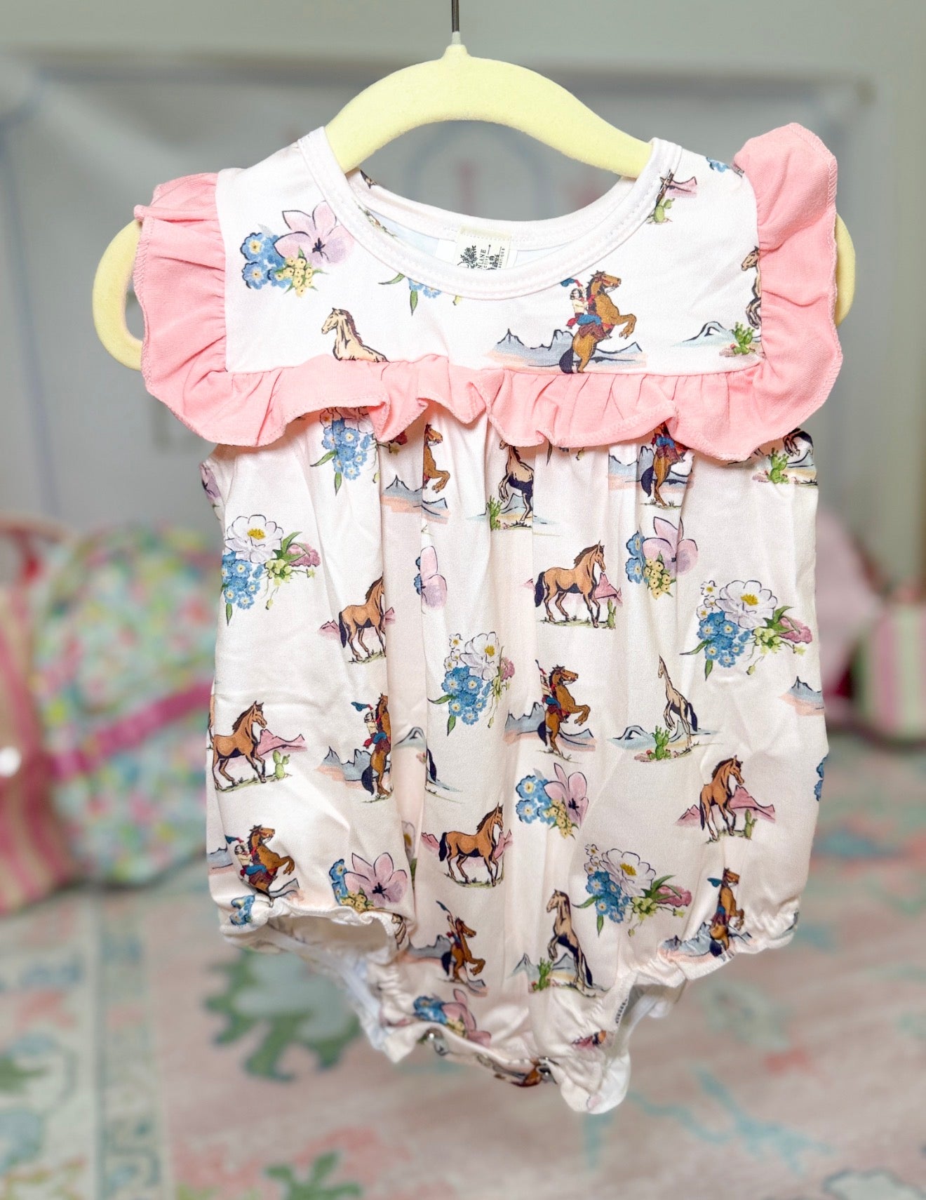 Western Bubble Romper