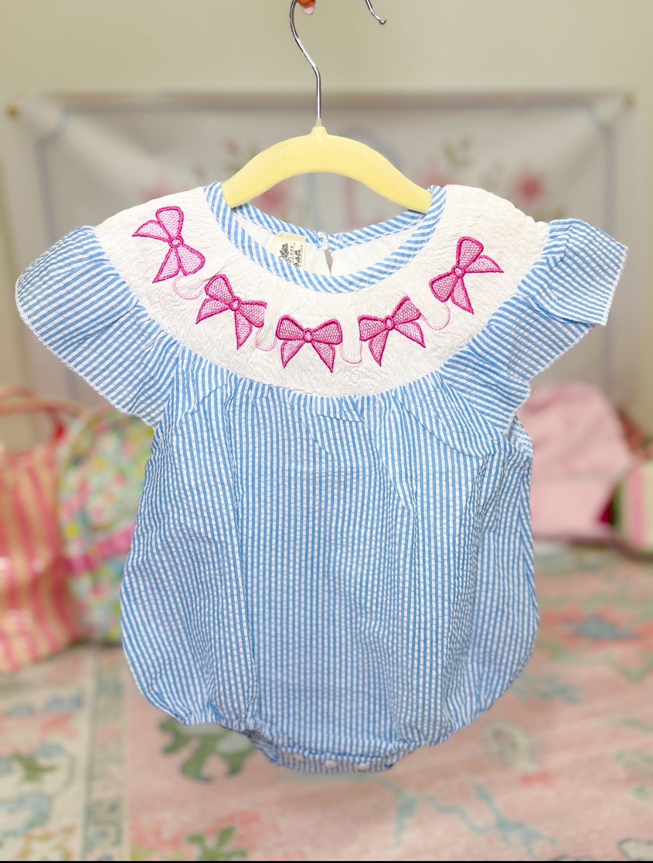 Smocked Bow Bubble