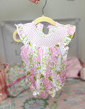 Floral Smocked Bubble