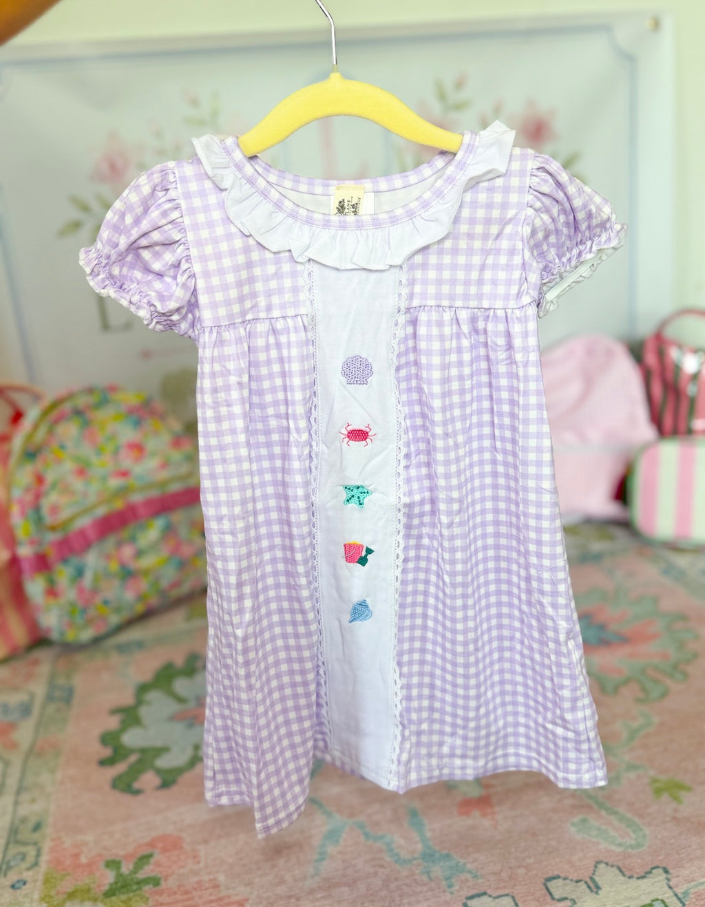 Gingham Beach Dress