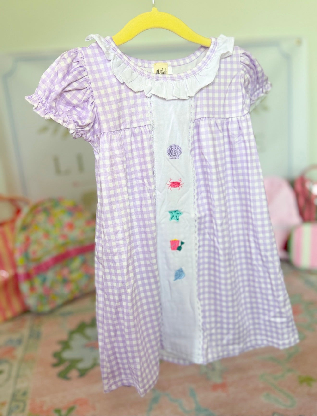 Gingham Beach Dress
