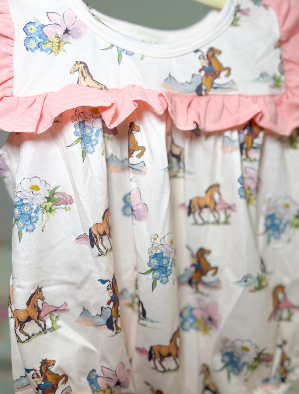 Western Bubble Romper