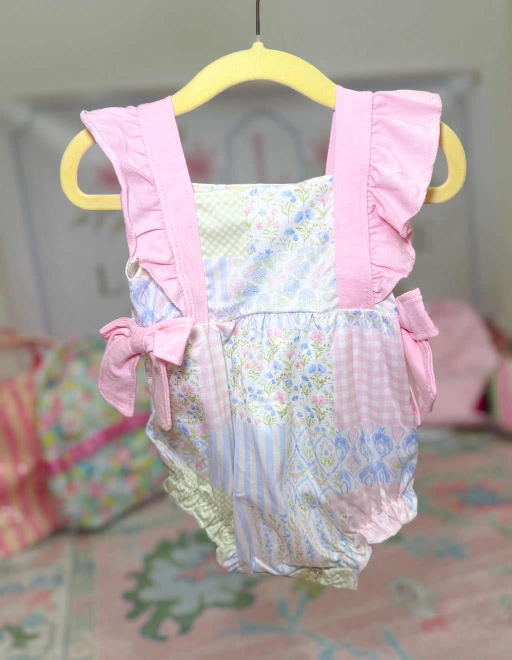 Floral Bow Romper