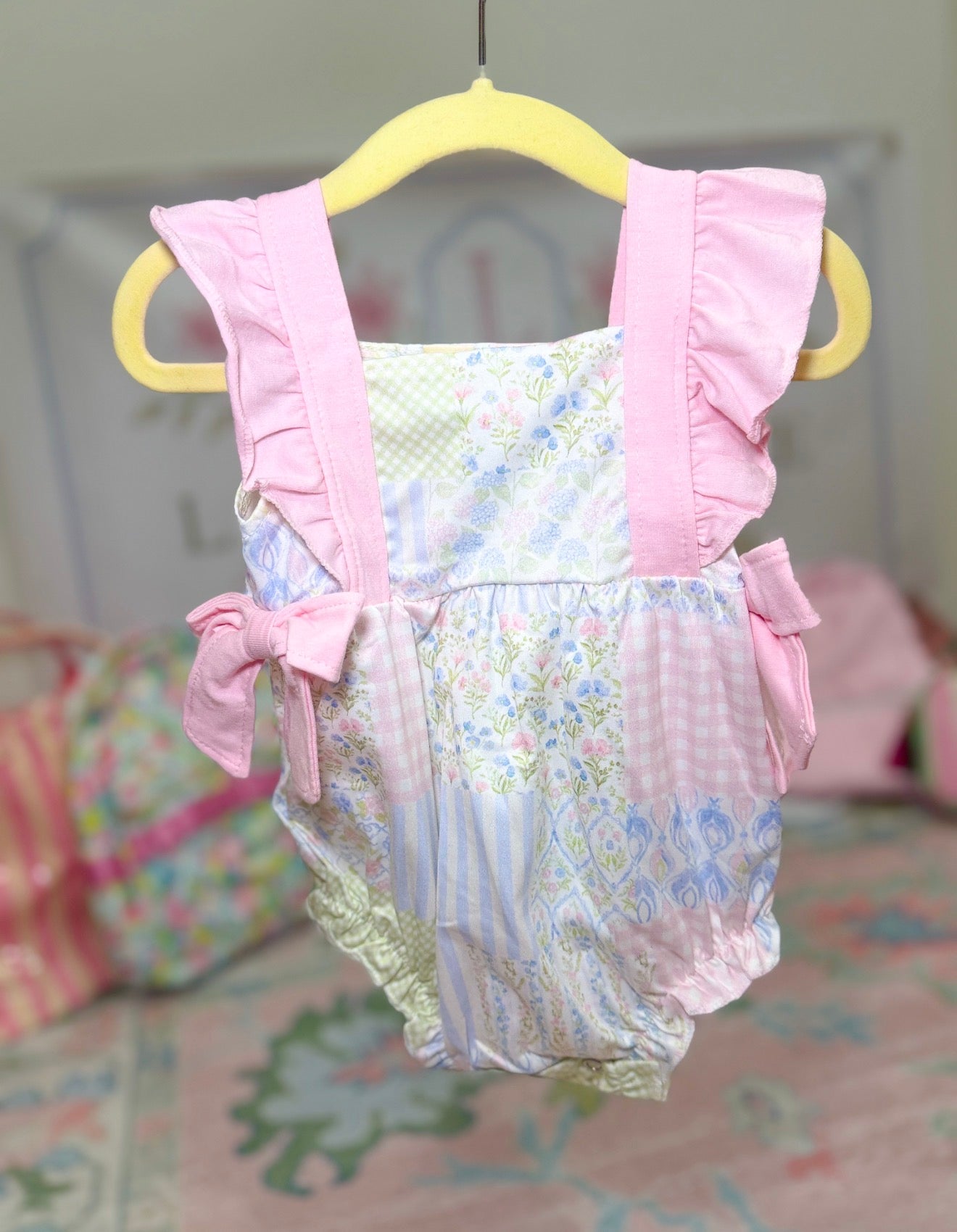 Floral Bow Romper