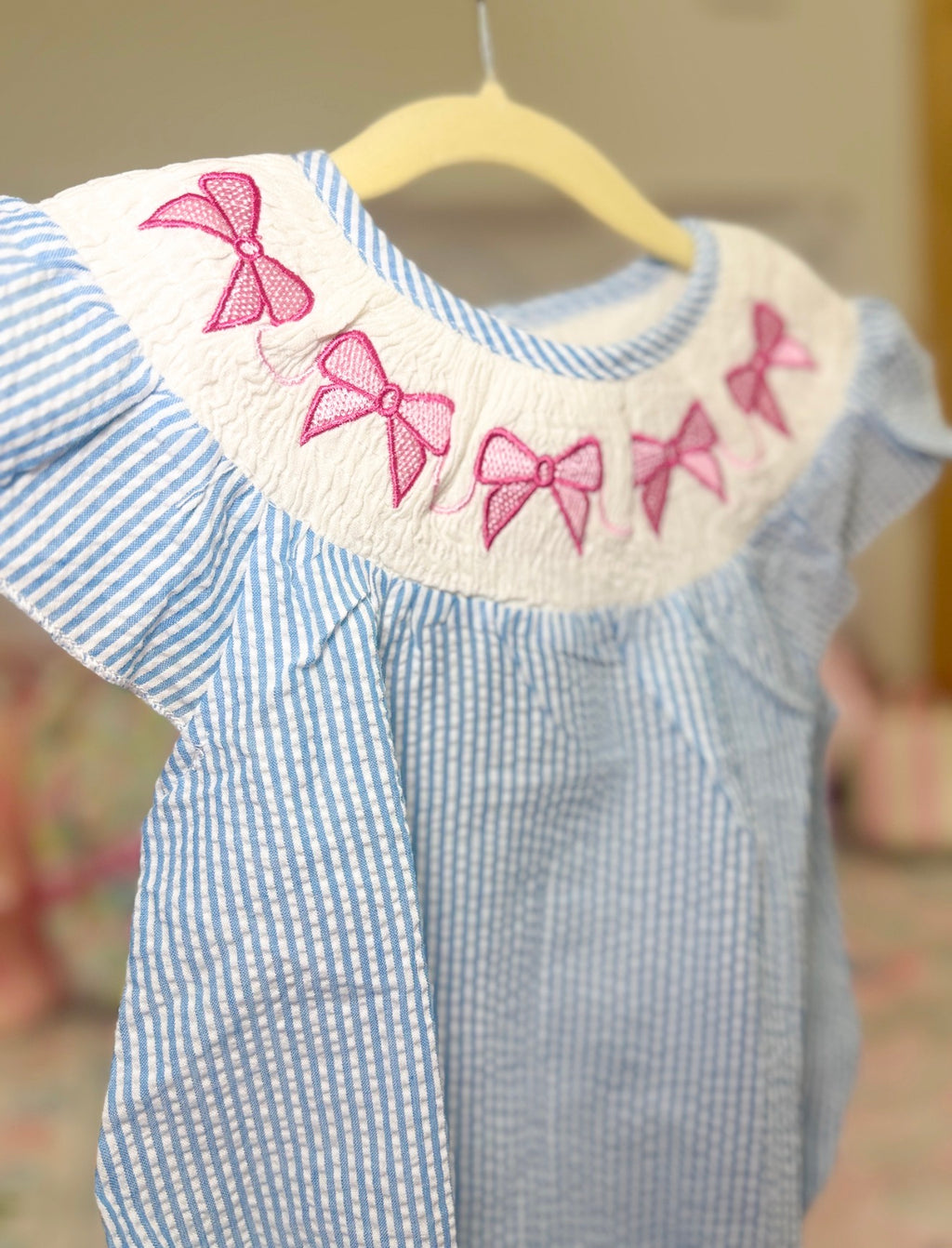 Smocked Bow Bubble