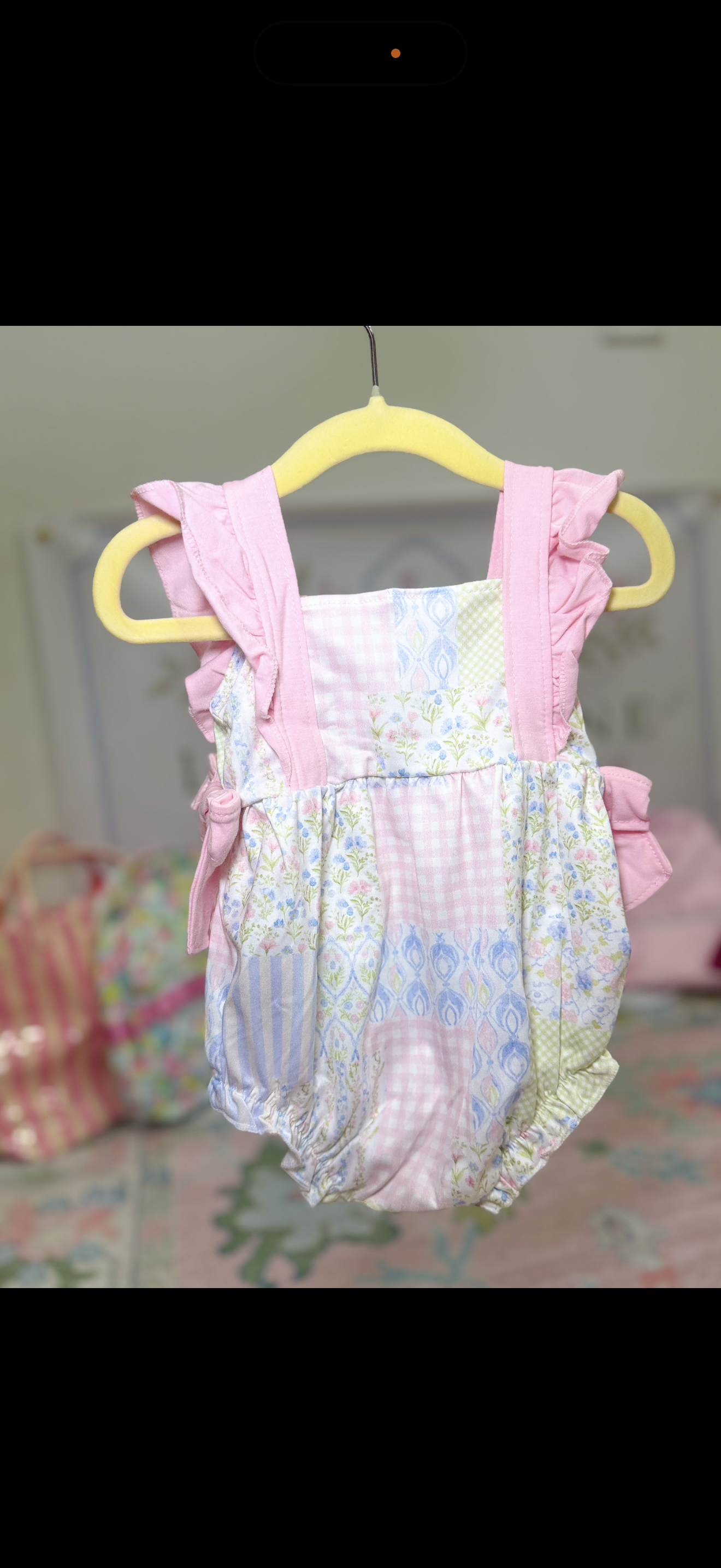 Floral Bow Romper