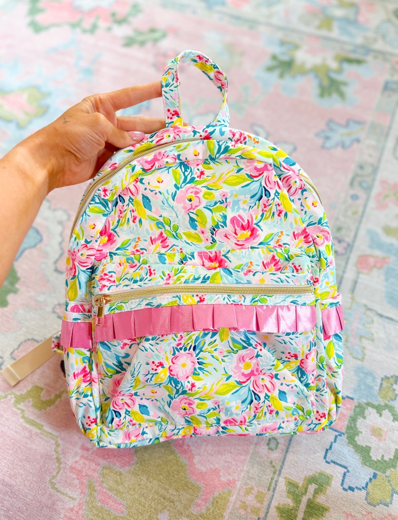 Floral Backpack
