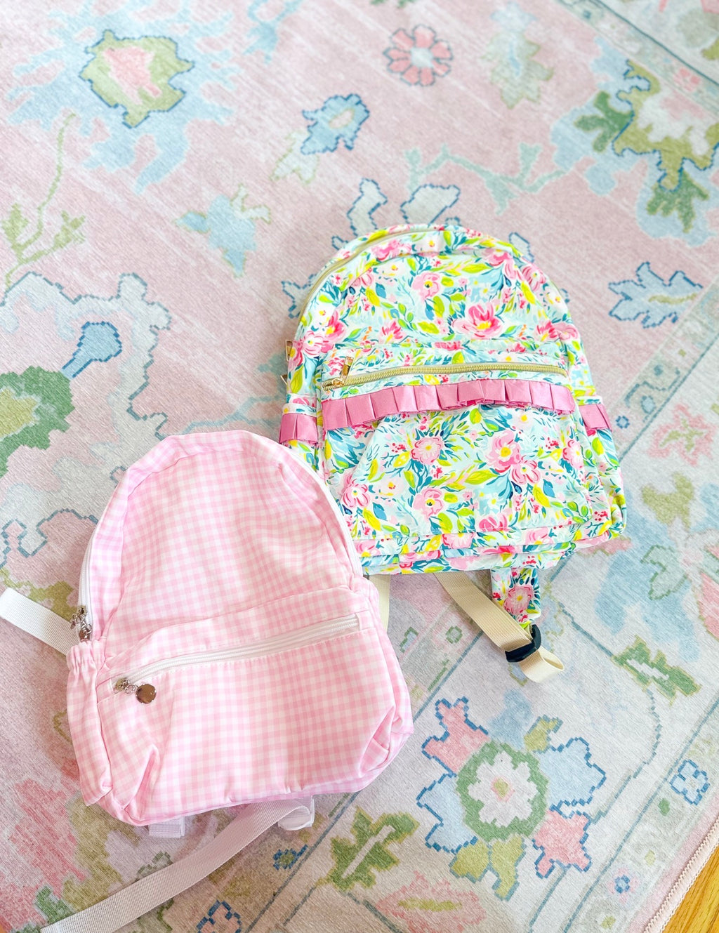Gingham Backpack