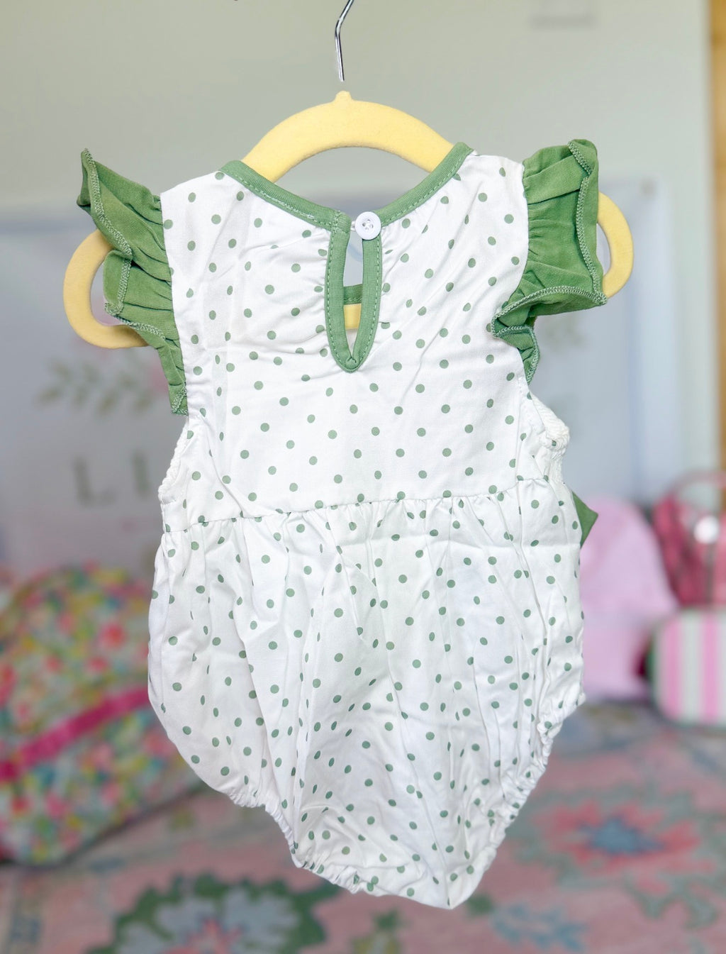 Smocked Fishing Romper