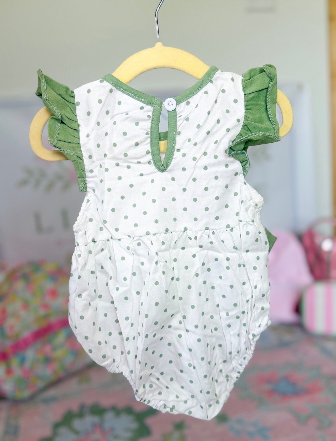Smocked Fishing Romper