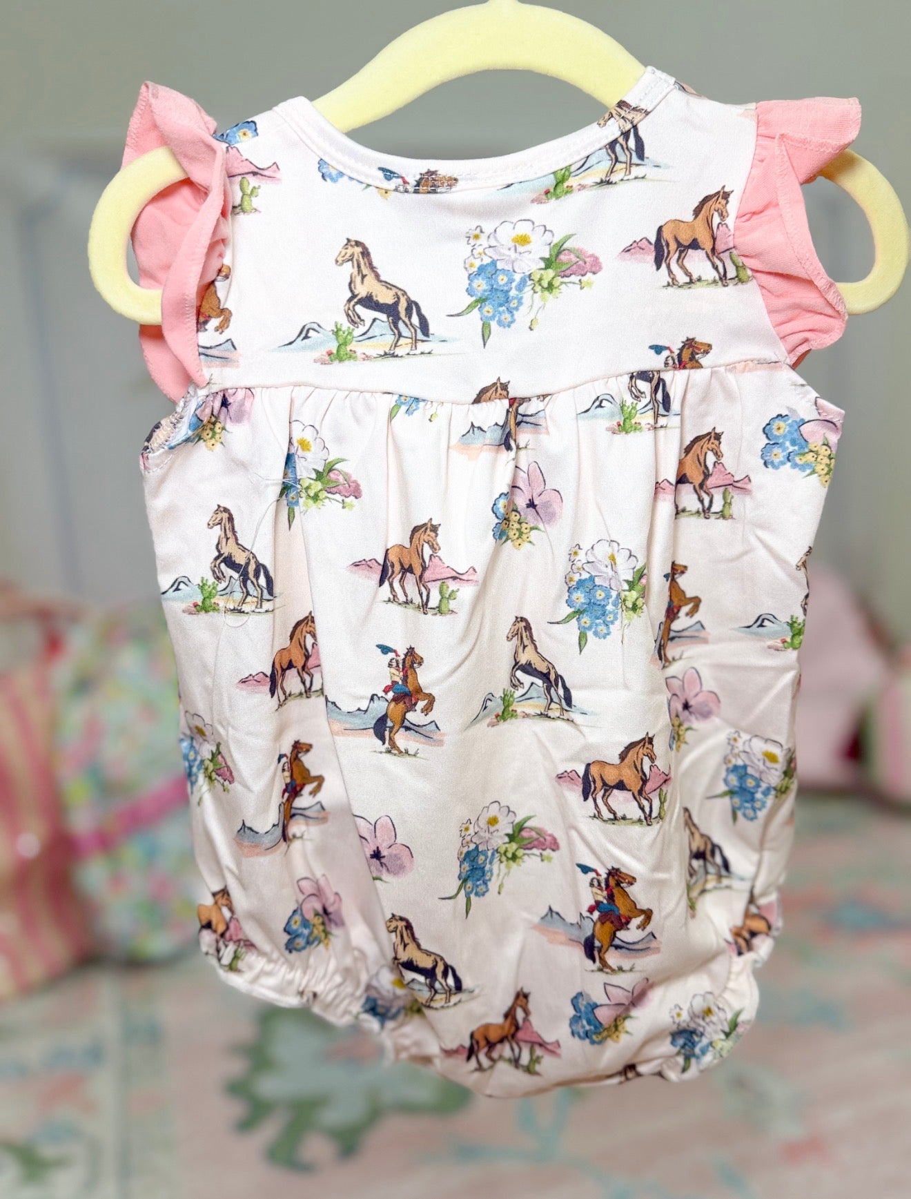 Western Bubble Romper